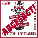 LEIDER VOM TOURVERANSTALTER ABGESAGT! (.rcn präsentiert: CLASSIC ROCK ROADSHOW, 25.3.2014 NBG-ROCKFABRIK)
