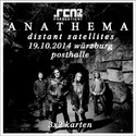 DEMNÄCHST EINSENDESCHLUSS: .rcn präsentiert ANATHEMA, SO. 19.10. 2014
