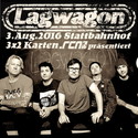 MORGEN MITTAG EINSENDESCHLUSS: .rcn präsentiert: LAGWAGON, MITTWOCH 03.08.2016, SCHWEINFURT, STATTBAHNHOF
