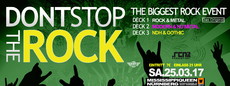 SAMSTAG-ROCKPARTY IN NÜRNBERG, 26.03.2017: DON'T STOP THE ROCK