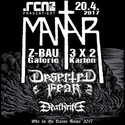 HEUTE EINSENDESCHLUSS: .rcn präsentiert MANTAR, DO. 20.04.2017, Z-BAU, NÜRNBERG