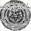 MONTAG EINSENDESCHLUSS: .rcn präsentiert: TODAY IS THE DAY, MI. 27.09.2017, NÜRNBERG, K4-ZENTRALCAFÈ