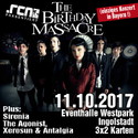 DIENSTAG EINSENDESCHLUSS: .rcn präsentiert: THE BIRTHDAY MASSACRE, MI. 11.10.2017, INGOLSTADT-WESTPARK