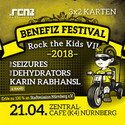 MORGEN, DONNERSTAG 19.04., EINSENDESCHLUSS: .rcn präsentiert: ROCK THE KIDS VII, SA. 21.04.2018, NÜRNBERG K4-ZENTRALCAFÉ