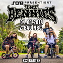 MITTWOCH 02.05., EINSENDESCHLUSS: .rcn präsentiert: THE BENNIES, 04.05.18, Z-BAU NÜRNBERG