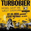 Dienstag Einsendeschluss: .rcn präsentiert: Turbobier, Donnerstag, 07.03.2024, Würzburg, Posthalle