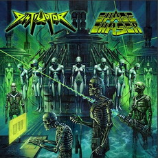 CD REZIS THRASH METAL: DISTILLATOR / SPACE CHASER - SPLIT