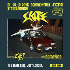 Crossover 90er Slamparty: .rcn präsentiert SLOPE, Dienstag, 20.10.2026, Statti Schweinfurt