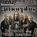 BALD EINSENDESCHLUSS: .rcn präsentiert: AMORPHIS, 4.1.2012 HIRSCH/NBG.