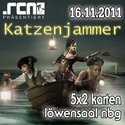 MITTWOCH 16.11.2011 KATZENJAMMER KONZERT NÜRNBERG LÖWENSAAL: BALD EINSENDESCHLUSS