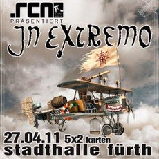 BALD LAST ORDER: VERLOSUNG FÜR IN EXTREMO AM 27.04. IN DER FÜRTHER STATDHALLE!