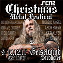 BALD EINSENDESCHLUSS: .rcn präs.: CHRISTMAS METAL FESTIVAL PART II, GEISELWIND, 9.-10.12.2011