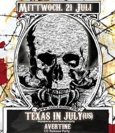 TEXAS IN JULY AM 21.07. IM Z-BAU: FAST AUSVERKAUFT!