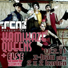 DONNERSTAG EINSENDESCHLUSS: .rcn präsentiert KAMIKAZE QUEENS, 18.2.2011, NÜRNBERG, Z-BAU