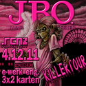 BEEILUNG! JETZT EINSENDESCHLUSS J.B.O. 4.12. E-WERK-ERLANGEN, ERSTER TERMIN!