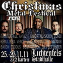 HEUTE AUFTAKT CHRISTMAS METAL FESTIVAL LICHTENFELS: ANDREW BERICHTET LIVE AUS DER HALLE