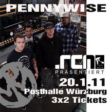 DEMNÄCHST EINSENDESCHLUSS: PENNYWISE 20.01. POSTHALLE WÜRZBURG!