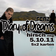 BALD EINSENDESCHLUSS: DIARY OF DREAMS, 5.10.2011, HIRSCH NÜRNBERG