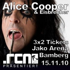 VERLOSUNGSENDSPURT FÜR ALICE COOPER IN BAMBERG AM 15.11.2010!