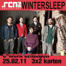 NEUER INDIE AUS KANADA ZUM ENTDECKEN: WINTERSLEEP, WIR VERLOSEN KARTEN FÜR FREITAG, 25.2. E-WERK, ERLANGEN!