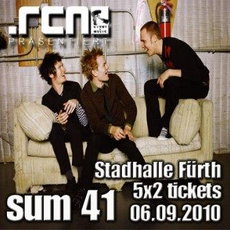 SUM 41: IN DIE FÜRTHER STADTHALLE VERLEGT, JETZT WIEDER TICKETS IM VVK ZU HABEN.