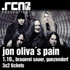 JON OLIVA'S PAIN / PROG NIGHT AM FREITAG IN GUNZENDORF: KARTENVERLOSUNG