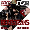 VERLOSUNGSENDSPURT: .rcn präsentiert BEATSTEAKS, 18.3., BAMBERG