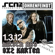 MITTWOCH EINSENDESCHLUSS: .RCN PRÄSENTIERT OHRENFEINDT, 1.3.2012, HIRSCH-NÜRNBERG