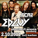 EDGUY - MORGEN NEUE PLATTE, DOKU AM SAMSTAG UND KARTENVERLOSUNG