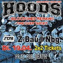 HOODS IM Z-BAU (SACRAMENTO-HC): EINSENDESCHLUSS NAHT...