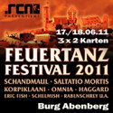 BURG ABENBERG: WIR VERLOSEN DIE ALLERLETZTEN FEUERTANZ-TICKETS!