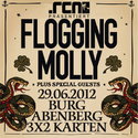 BALD EINSENDESCHLUSS: .rcn präsentiert FLOGGING MOLLY, 29.06.2012, BURG ABENBERG