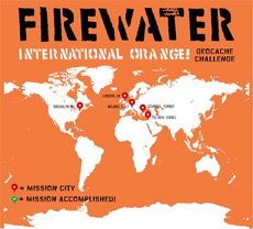CD REZI POLIT PUNK / WELTMUSIK: FIREWATER, INTERNATIONAL ORANGE