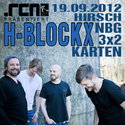BALD EINSENDESCHLUSS: .rcn präsentiert H-BLOCKX, 19.09.2012, HIRSCH NÜRNBERG