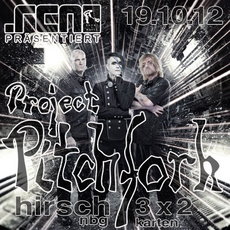 BALD EINSENDESCHLUSS: .rcn präsentiert Project Pitchfork, Freitag, 19.10.2012 Hirsch Nürnberg