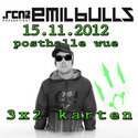 BALD EINSENDESCHLUSS: .rcn präsentiert EMIL BULLS, Donnerstag, 15.11.2012 WÜ Posthalle