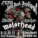 BALD EINSENDESCHLUSS: .rcn präsentiert  SANTA ROCK FESTIVAL, Samstag, 8.12.2012