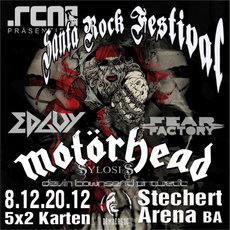 BALD EINSENDESCHLUSS: .rcn präsentiert  SANTA ROCK FESTIVAL, Samstag, 8.12.2012