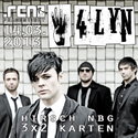 DEMNÄCHST EINSENDESCHLUSS: .rcn präsentiert: 4LYN, D0 14.03.2013 HIRSCH NBG.