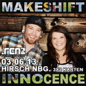 BALD LIVE IM HIRSCH, SAMSTAG AUF DER FANMEILE IN BERLIN: MAKESHIFT INNOCENCE