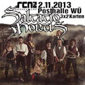 DEMNÄCHST EINSENDESCHLUSS, .rcn präsentiert.:SALTATIO MORTIS, SAMSTAG, 2.11.13 WÜRZBURG POSTHALLE
