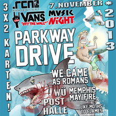 DEMNÄCHST EINSENDESCHLUSS, .rcn präsentiert.: VANS OFF THE WALL MUSIC NIGHT, DO. 7.11.2013, POSTHALLE-WÜ
