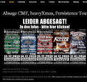 CHRISTMAS METAL FESTIVAL 2013 VOM VERANSTALTER BK-KONZERTE ABGESAGT!