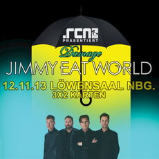 DEMNÄCHST EINSENDESCHLUSS, .rcn präsentiert.: JIMMY EAT WORLD, RIVAL SCHOOLS, DI. 12.11.2013, LÖWENSAAL-NBG.