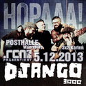 VIELE KARTEN VERKAUFT: DJANGO 3000 JETZT IN DIE POSTHALLE WÜRZBURG HOCH VERLEGT