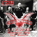 BALD EINSENDESCHLUSS: .rcn präsentiert: COCK SPARRER, FR. 6.12.2013 NBG.-LÖWENSAAL