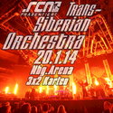 DEMNÄCHST EINSENDESCHLUSS, .rcn präsentiert.: TRANS SIBERIAN ORCHESTRA, MO. 20.01.2014, NBG. ARENA