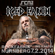 DEMNÄCHST EINSENDESCHLUSS, .rcn präsentiert.: ICED EARTH, 07.02.2014, NBG.-ROFA