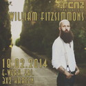 DEMNÄCHST EINSENDESCHLUSS, .rcn präsentiert: WILLIAM FITZSIMMONS, DI. 18.02.2014, E-WERK, ERLANGEN