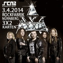 DEMNÄCHST EINSENDESCHLUSS, .rcn präsentiert: AXXIS, DO. 03.04.2014, ROFA-NBG